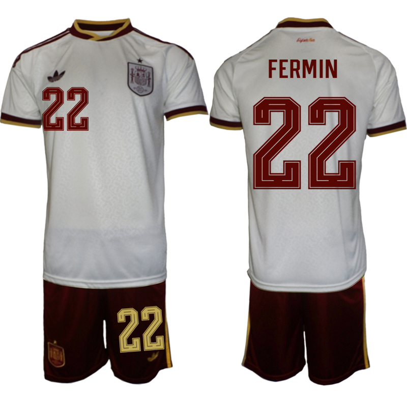 Men Spain away 2026 World Cup soccer jerseys b66a41a3